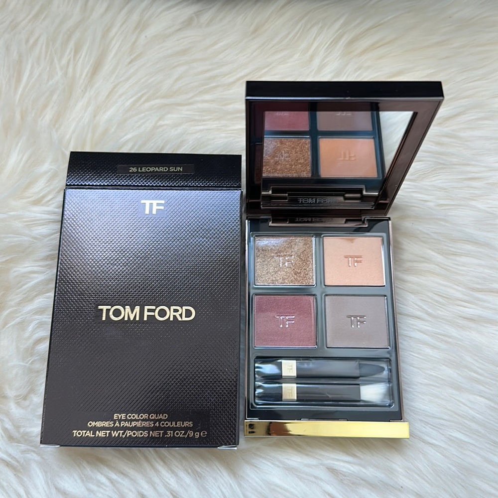 Tom Ford Eyeshadow Quad Palette in Leopard Sun